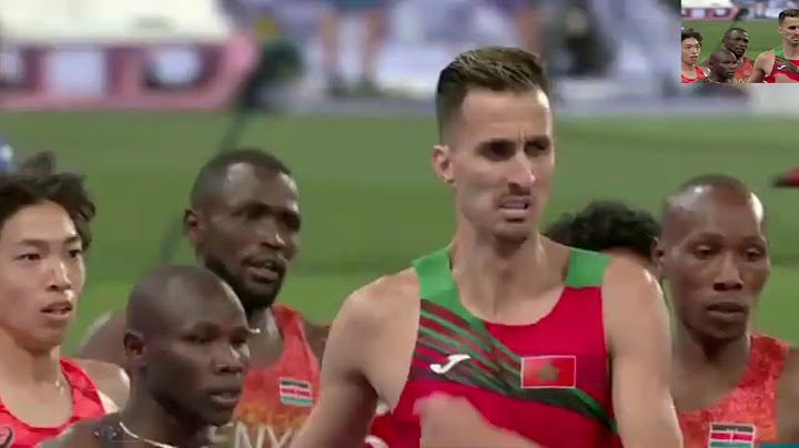 سباق تاريخي للمغربي البطل سفيان البقالي🥇في سباق 3000 متر موانع اولمبياد باريس 2024
