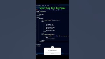 Website Menu #html #css #javascript #webdesign #custome #trending #reels #viral #code #2024