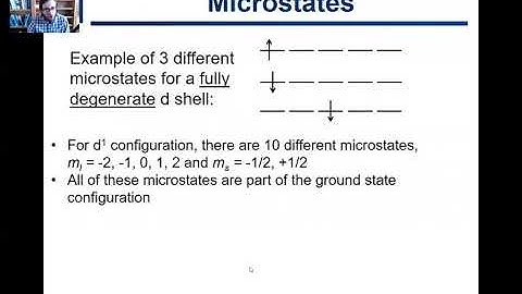 8.4. Microstates