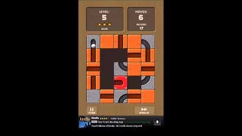 Unroll Me Hard Level 5 Walkthrough 3 Stars