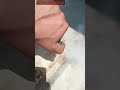 Ac pipe Flashing. #flashing #chock #pipe #youtubeshort #viral