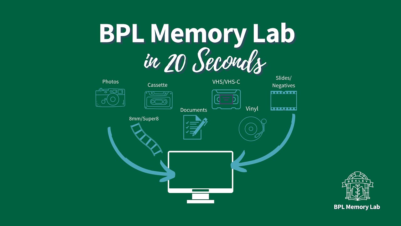 VHS to Digital in 20 Seconds BPL Memory Lab YouTube
