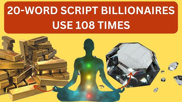 20 Word Script Billionaires Use 108 Times
