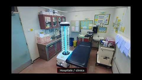 UVC Disinfection Robot