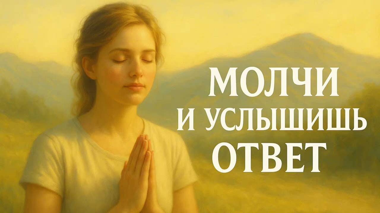 Молчи и услышишь ответ