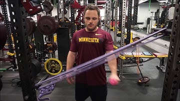 Standing PNF Shoulder Flexion at Midline Rebound Shock Triphasic Training