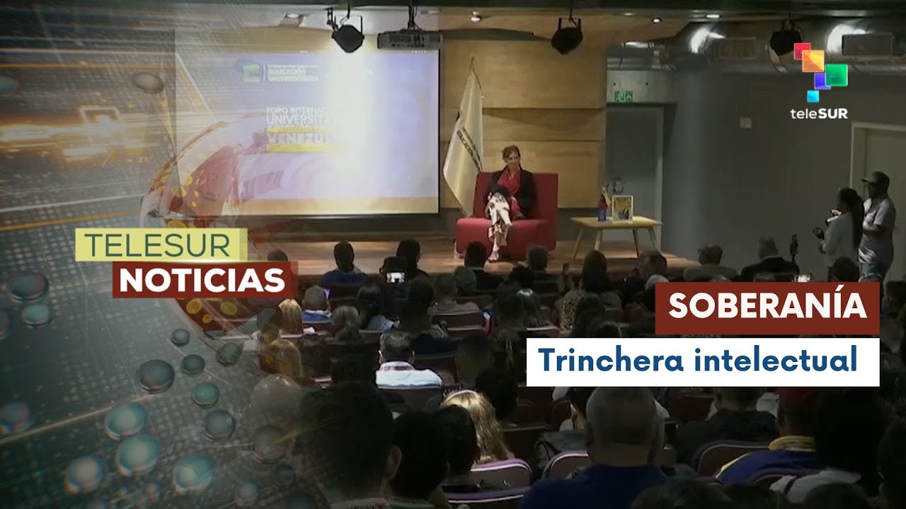 Academia venezolana se moviliza por paz y contra agresión de EE.UU.