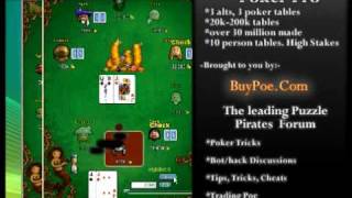 Puzzle Pirates Poker, Make 2 million per day