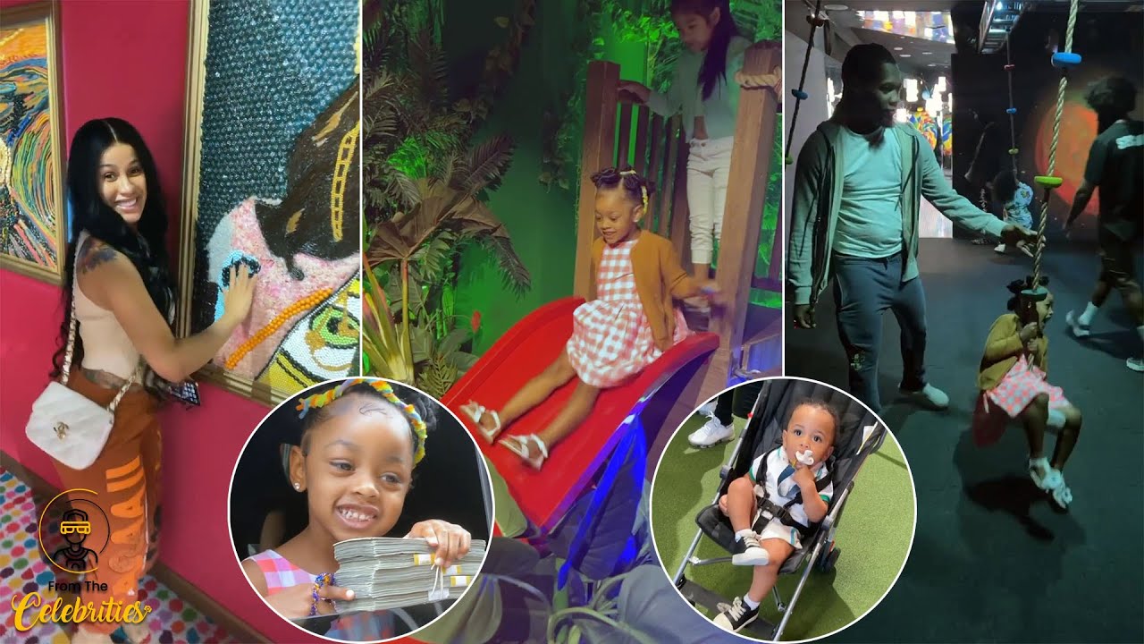 Cardi B & Offset Celebrate Daughter Kulture's 4th BDay At The