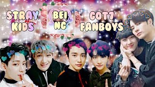 Video thumbnail of "STRAY KIDS BEING GOT7 FANBOYS"