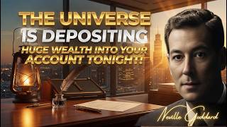 THE UNIVERSE IS DEPOSITING HUGE WEALTH INTO YOUR ACCOUNT TONIGHT | Neville Goddard Motivation