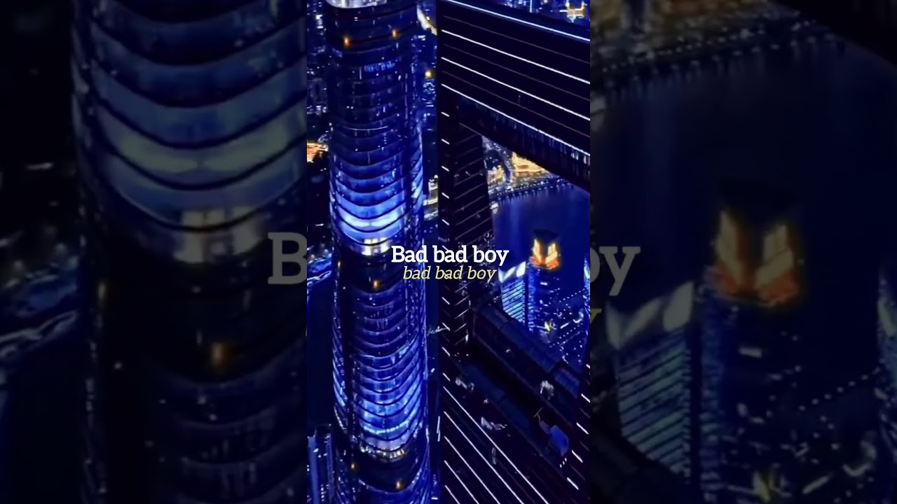 Bad bad boy - Marwa Loud  | aesthetic lyrics | english songs 