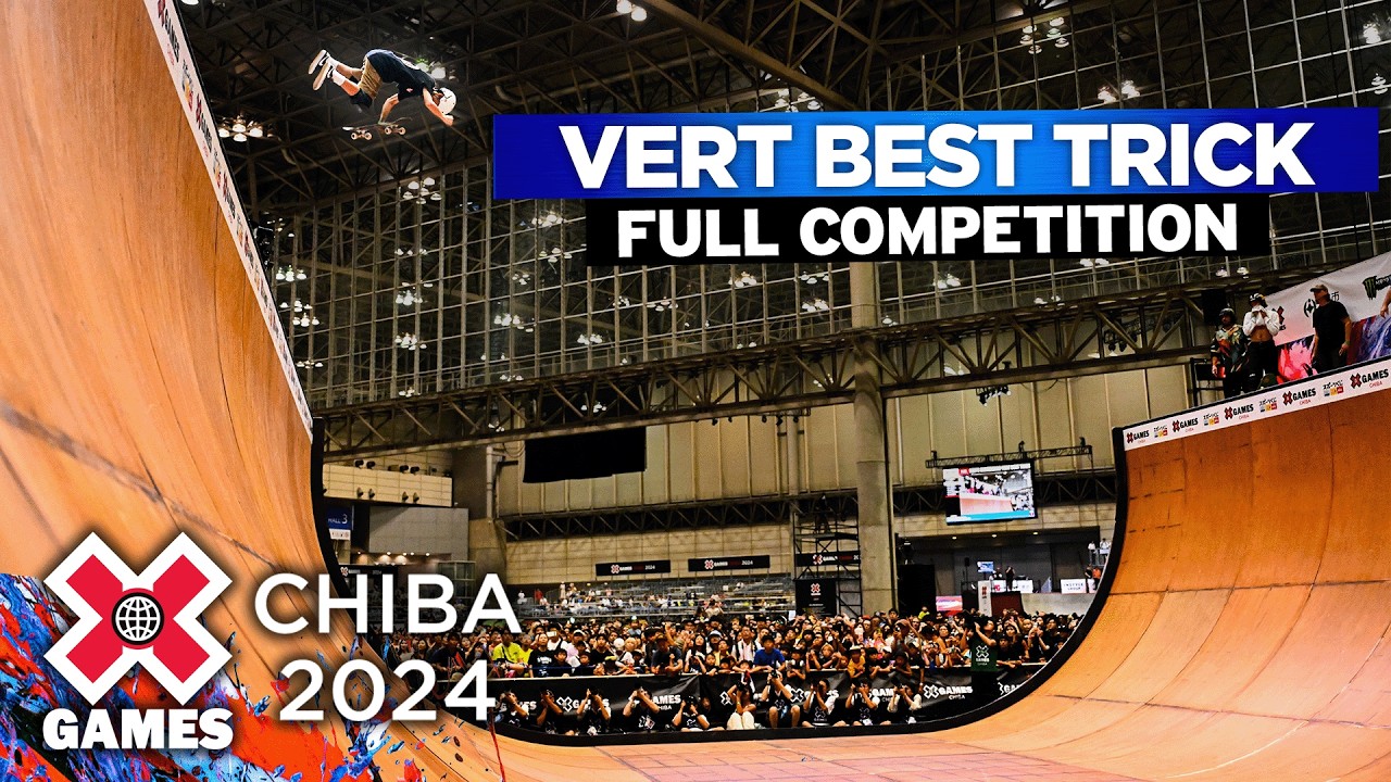 Men’s Skateboard Vert Best Trick
