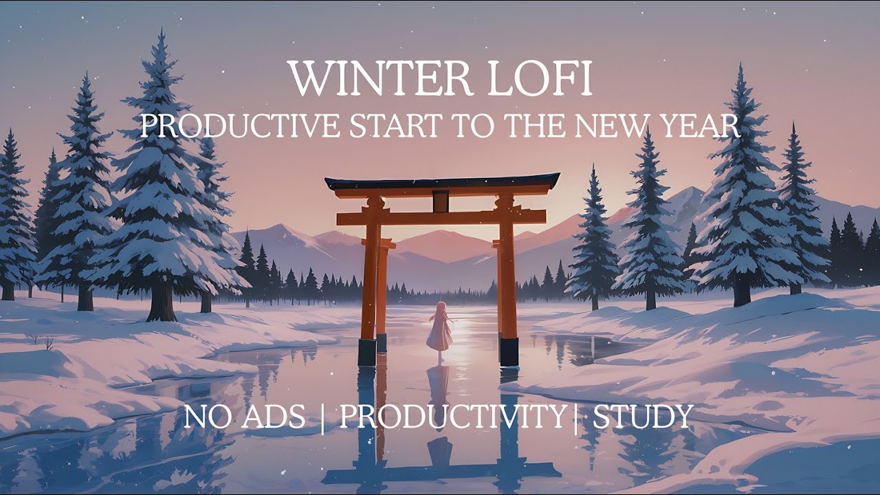 A Calm, Productive Start to the New Year ❄️ | Winter Lofi (No Vocals)