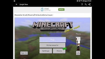 How to Install Minecraft PE Maps!