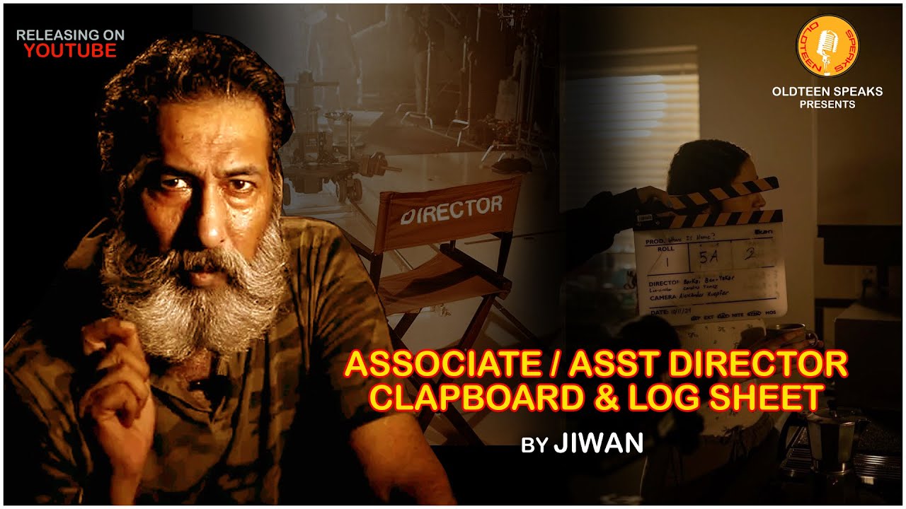 ASSOCIATE AND ASST DIRECTOR | CLAPBOARD | LOGSHEET