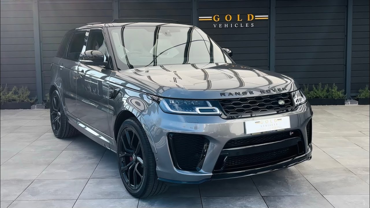 68 Plate Range Rover Sport SVR - YouTube