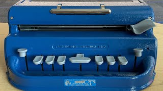 Parts Of A Perkins Brailler