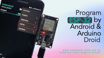 How to program ESP32 using arduino droid | How to program ESP32 using android phone | part-3