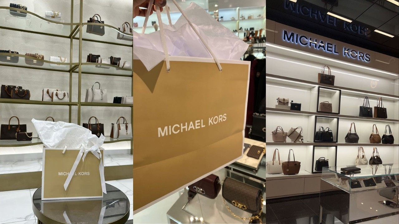 Unbox MICHAEL KORS purse with me!