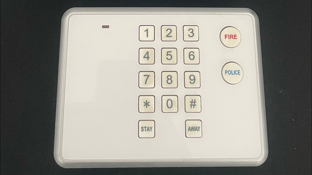 How to pair a 2gig Pad1 to a Go control keypad. - YouTube