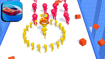 Circles Run 3D ​- All Levels Gameplay Android,ios (Levels 72-74)