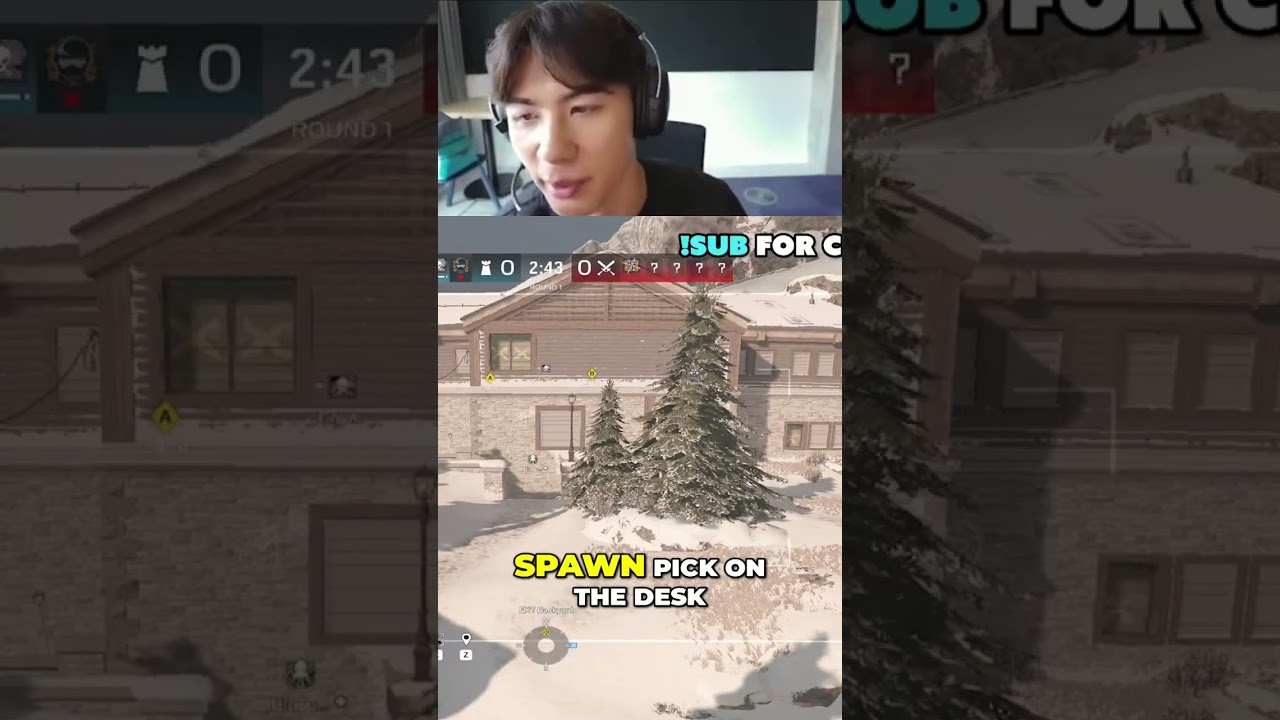 R6 Siege Streamer's Epic Fails: Spawn Picks & Pipe Kills! 