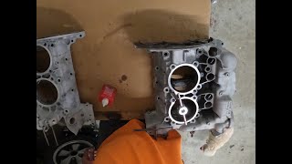 Porsche 912E/914 2.0 Type-4 Air Cooled 2270 Build - Case cleaning #type4 #912e #2270 #vwtype4