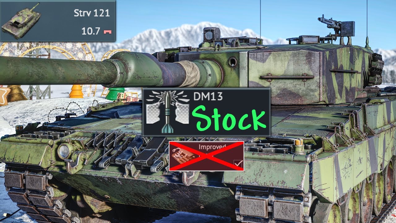 This Tank Stock Shell Is APFSDS?!? I STRV 121.mp4