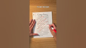 Trickiest Question on the Common Application