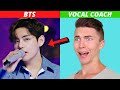 VOCAL COACH Justin Reacts to BTS - I'll Be Missing You Puff Daddy, Faith Evans and Sting Cover
