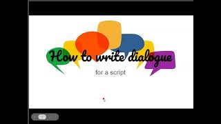 How To Write Dialogue For Your Playscript