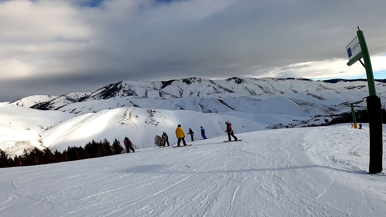 Small Town Ski Area Jan 2021 Soldier Mountain Fairfield Idaho YouTube