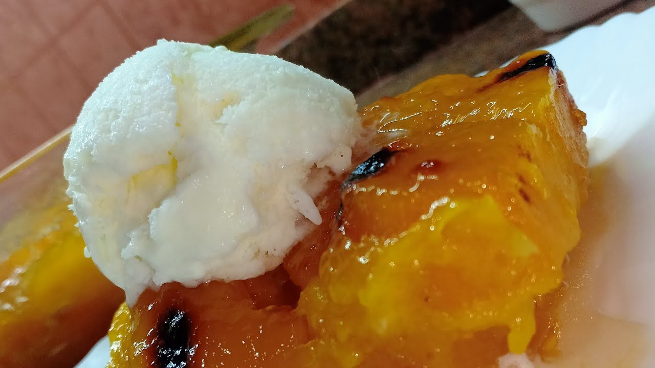 بطاطا بالمانجو 👍😘أحلي حلو ممكن تحضريه 👍👌|هبه طاهر