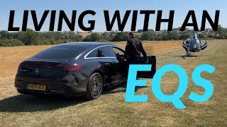Living with a Mercedes EQS - Is it really an electric S-Class? | 2022 EQS 450+ real world review