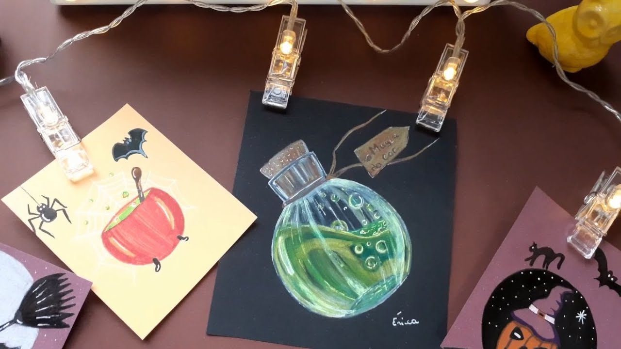 Colorido no papel preto com lápis de cor Super Soft#Faber Castell