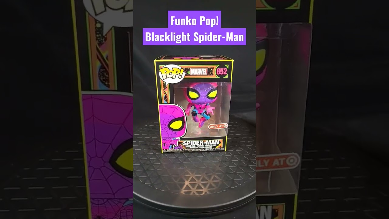 Funko Pop! Blacklight Spiderman 652 