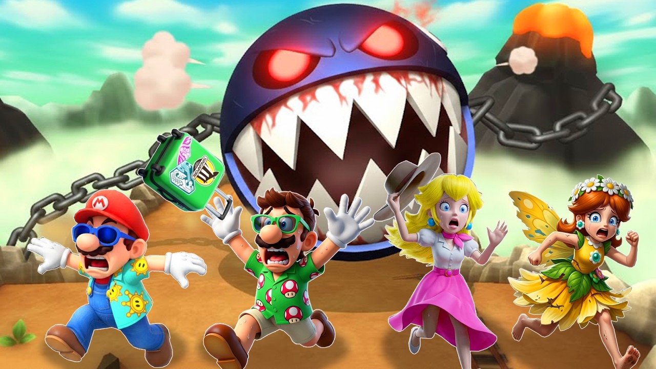 Mario Party 9 Boss Rush All Boss Battle - Mario Vs Luigi Vs Peach Vs Daisy (Master CPU)