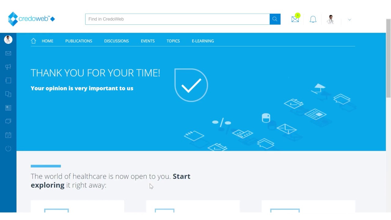 PMR and survey tool in CredoWeb
