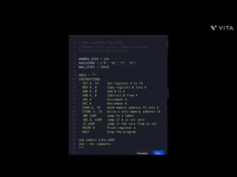 I Built My Own Computer Emulator in Python! 💻🐍