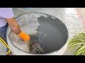Beautiful cement pot making #cementcrafts, #gardenpots