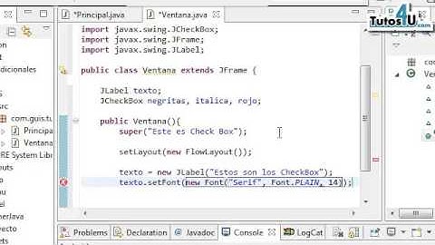 JCheckBox. Tutorial 52. Curso de Programación Java en Español.