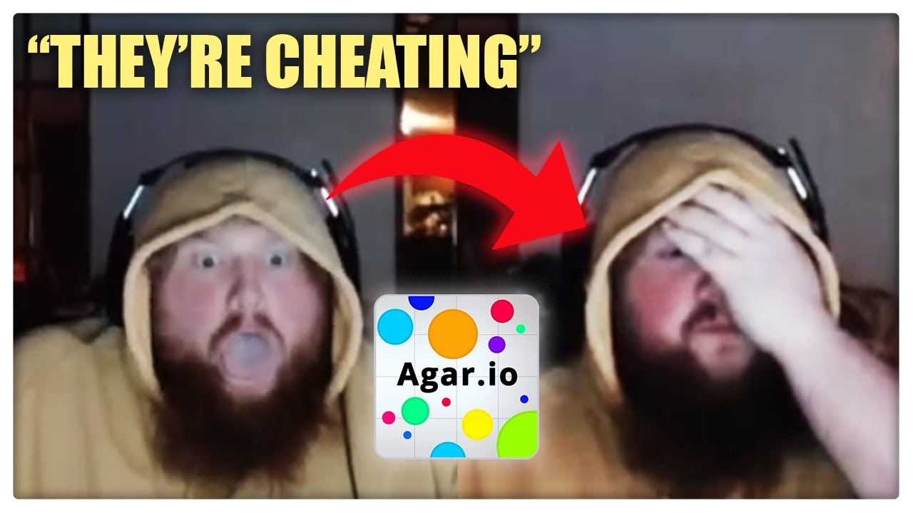 CaseOh LOSES HIS MIND Playing AGAR.IO
