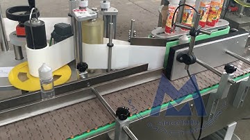 MIC-L45 small bottle with inner plug and outside cap filling capping machine