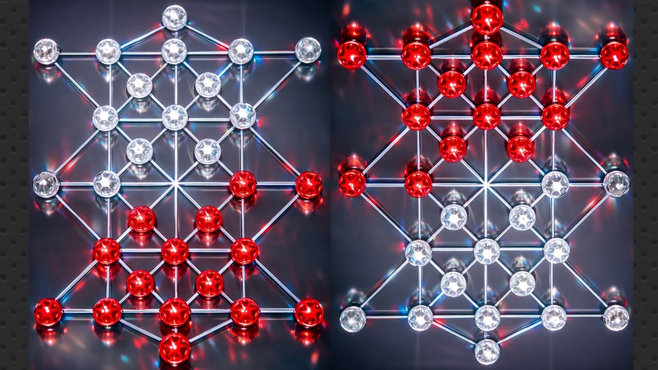 How to play 15 Beads Game Tricks 🤯 | Win Every Match Easily 💥|2 player mind blowing game🏆