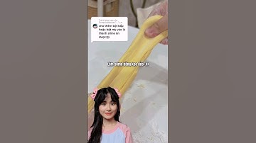 LÀM SLIME BẰNG KẸO DẺO #tranvyvy