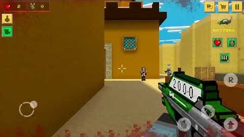 Replay from Block Force - Pixel Style Gun Shooter Game!