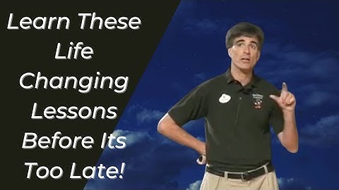 Learn this before you die! - Life Lessons Learned Randy Pausch