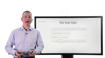 Tim Bennett Explains: Six investing tips from Warren Buffett
