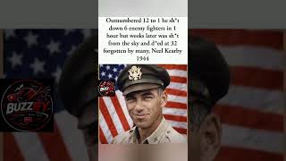 Outnumbered 12 to 1, he shot down 6 planes. 🕊️ #shorts #military #viral #WWII #Hero #Honor #Respect